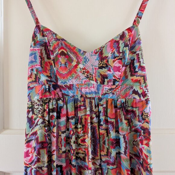 Felicity & Coco Colorful Maxi Dress, Size SP - Picture 4 of 5